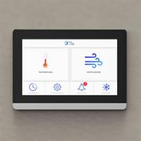 Kit fissaggio x integra touch screen ideal clima